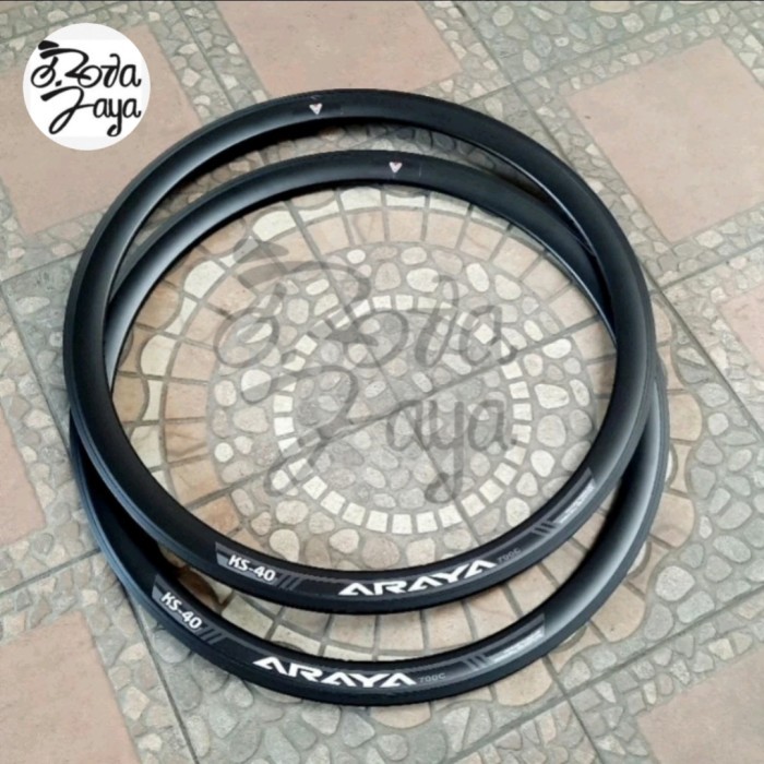 RIMS VELG ARAYA 700c KS40 32H BLACK