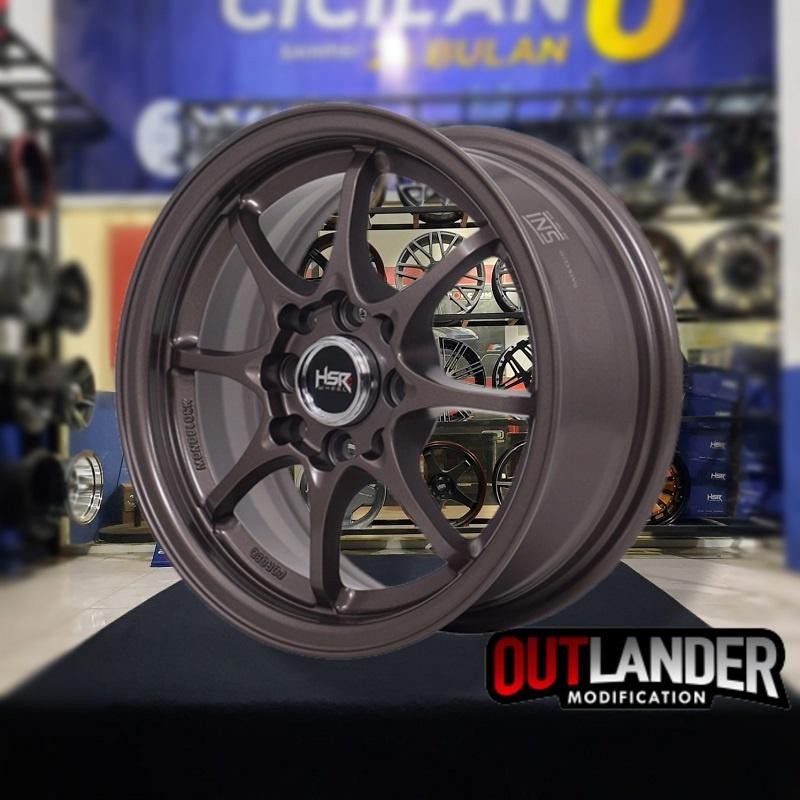 Velg Mobil Sigra Datsun Go Brio Jazz Xenia Ring 14 Hsr Hiroshima R14 Bronze