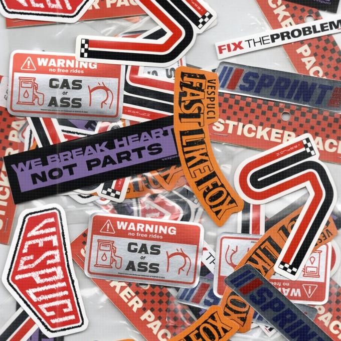 

Sale Vespuci Sticker Pack Vol.1 Isi 5 Pcs