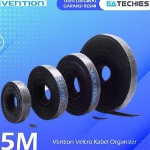 

Sale (5M) Vention Velkro Kabel Organizer Holder Ties Cable Management Nylon