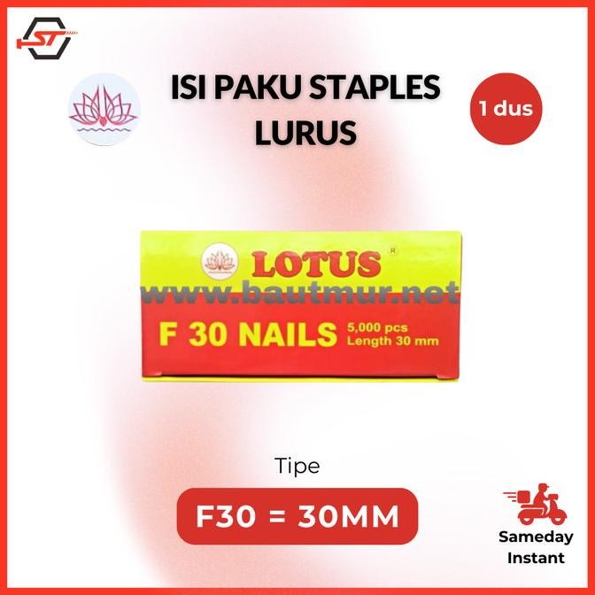 

Sale Isi Staples Tembak 30Mm | Refill Staples F30 Lotus | Isi Stapler