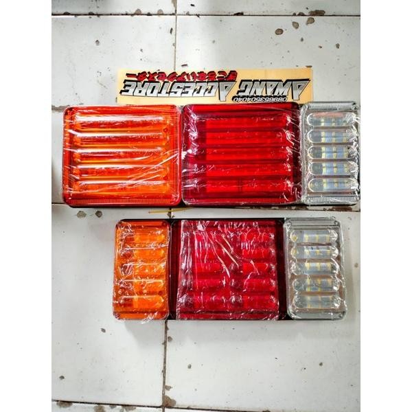 Stoplamp Truk 24V Lampu Stop Truk Blits Lampu Belakang Truk Canter