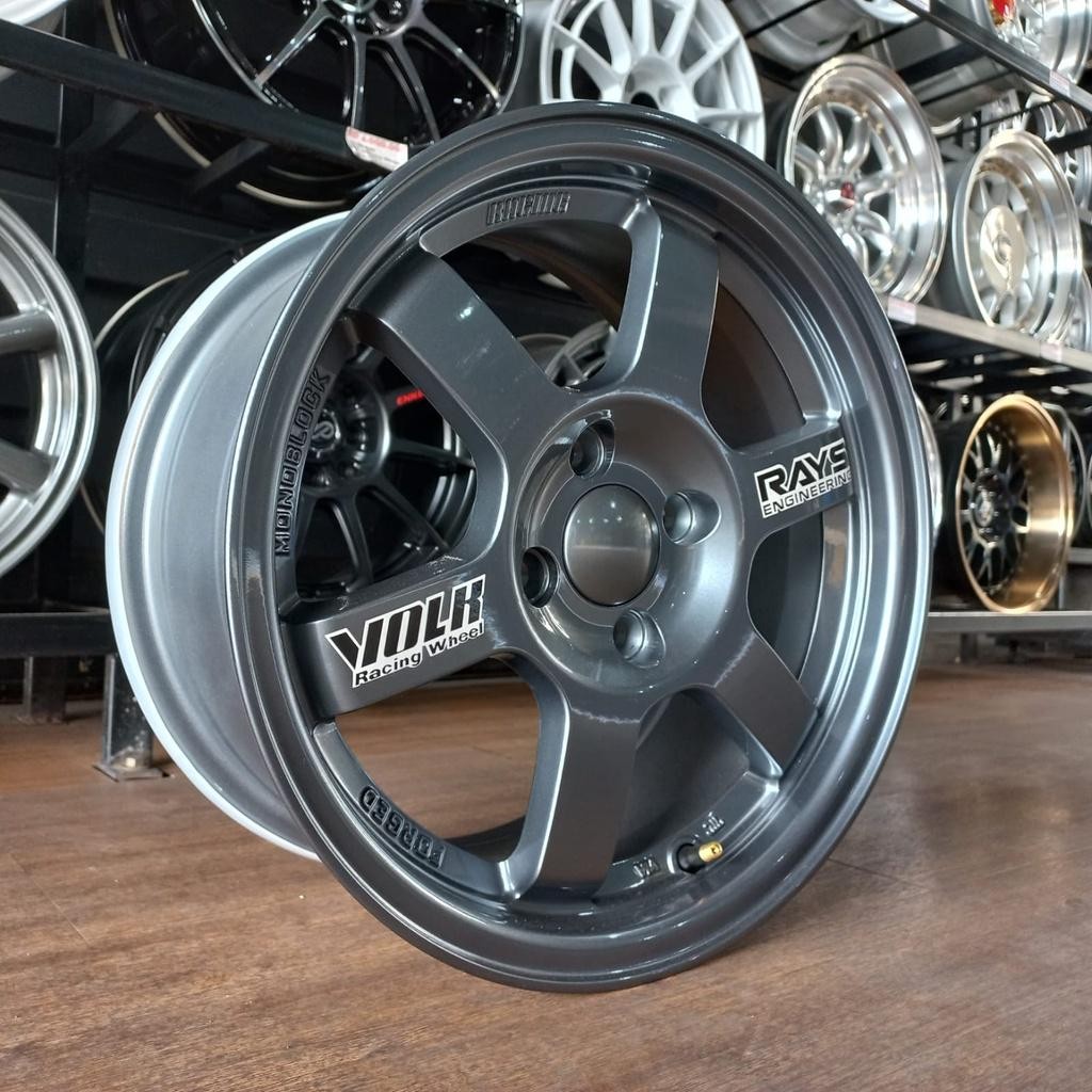 Velg Mobil Racing R15 Te37 Buat Mobil Sigra Calya Ignis Mobilio Brio