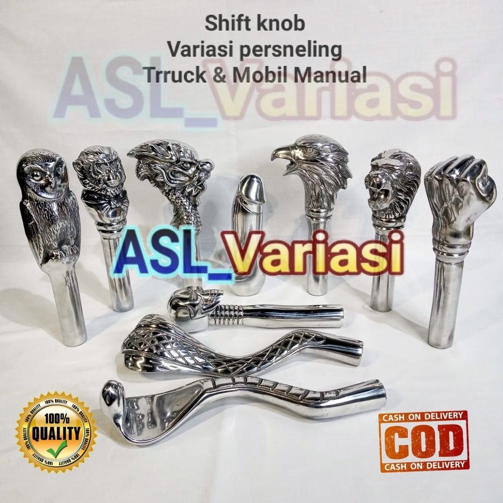 Cod - Shift Knob Universal/Perseneling Mobil Karakter/Tuas Gigi Kopling/Tuas Perseneling Truk Knop P