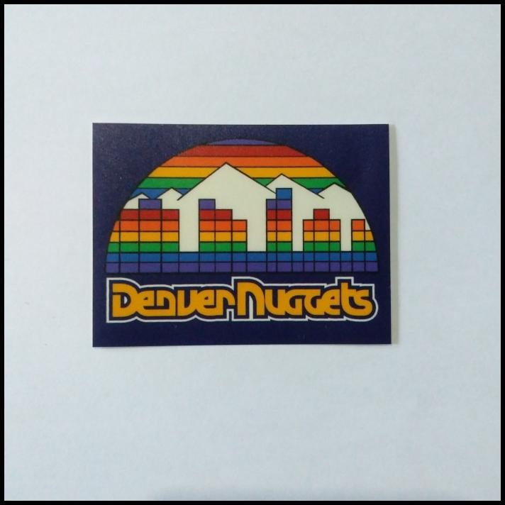 

TERMURAH STICKER VINTAGE NBA 90S DENVER NUGGETS !!!
