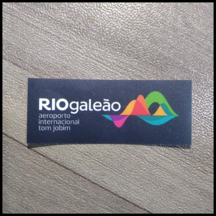

HOT DEAL STICKER STIKER AIRPORT RIO AIRPORT BRASIL TOM JOBIM INTERNATIONAL !