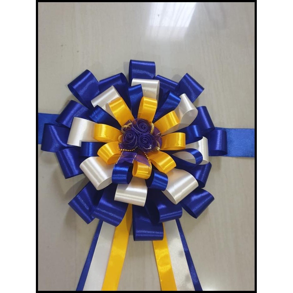 

TERMURAH PITA PERESMIAN / GUNTING PITA / OPENING / PITA SATIN / BIRU KOMBINASI !!!!