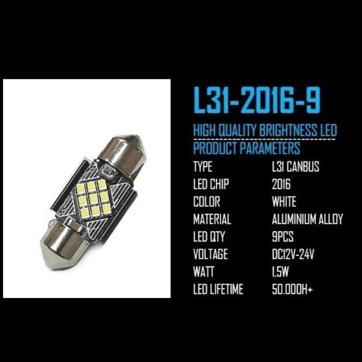 TERMURAH LAMPU PLAFON KABIN MOBIL TOYOTA VIOS GEN-1 LED 3D SUPER WIDE 31MM PLAPON TENGAH DOME LIGHT 