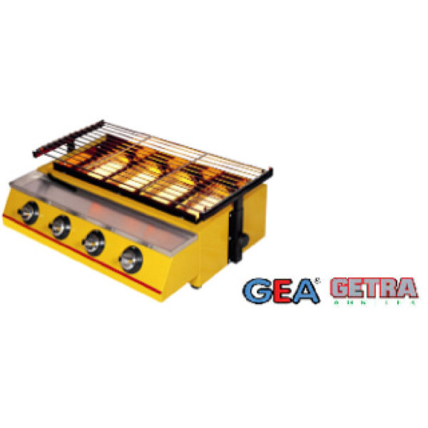 Mesin Alat panggang sosis ayam bakar jagung tanpa asap 4 rak