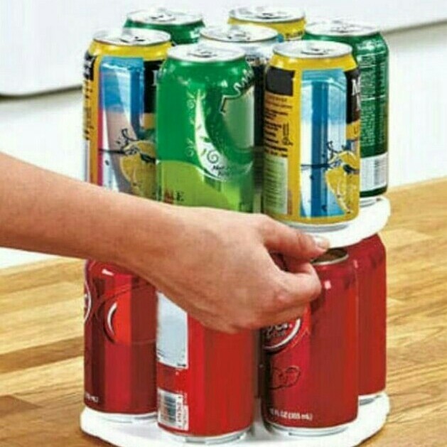 Rak Putar Minuman Kaleng Can Tamer