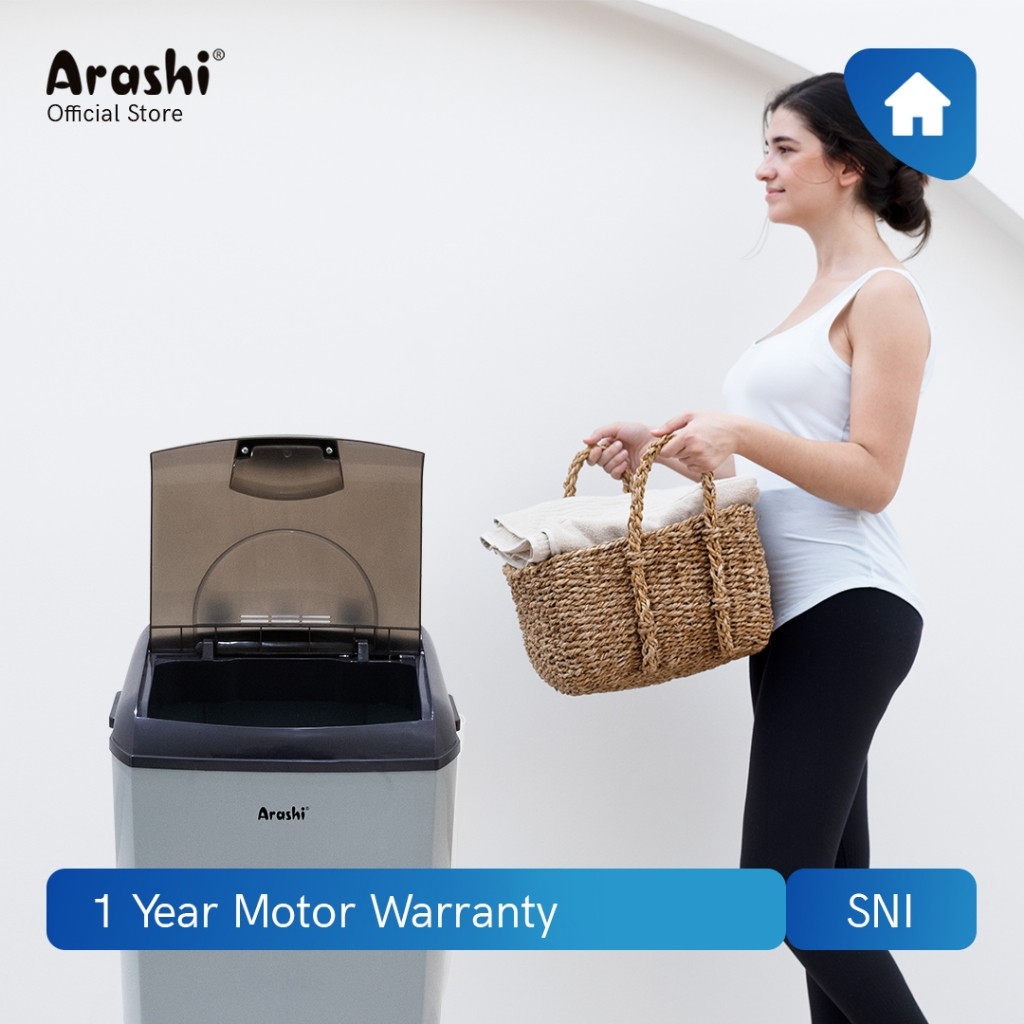 Arashi Mesin Cuci 1 Tabung Otomatis - AWM 453A