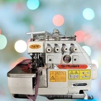 Siruba 747F Mesin Obras Benang 4 High Speed Industri