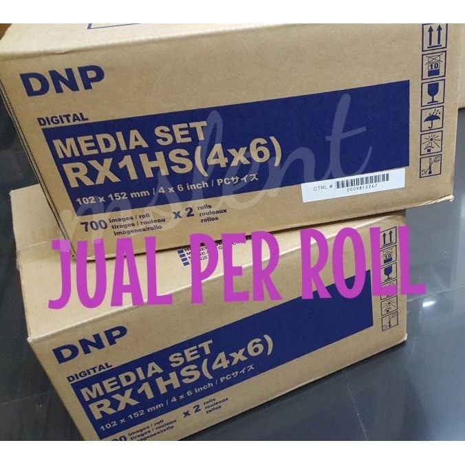 

sale! kertas foto dnp fotolusio for ds-rx1 ukuran 4r ( per 1roll)