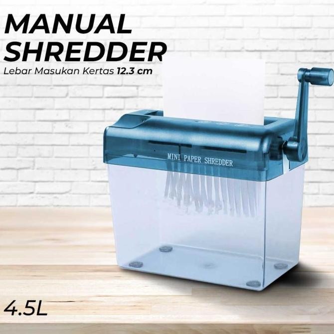 

sale! hand operated paper cd card shredder / penghancur kertas manual
