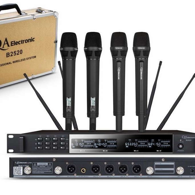 Hilmawanmall - Mic Wireless Qa Elektronik B2520 Original By Rdw Profesional