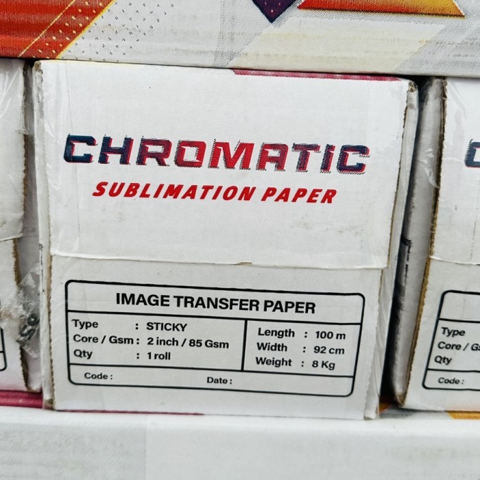 

Kertas sublim roll 85gsm sticky