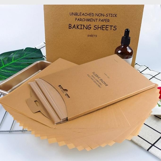 

sale! parchment paper 40x30cm / baking sheets / kertas alas panggang kue