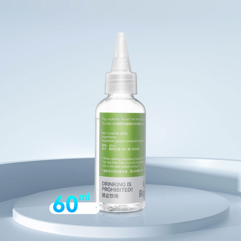 TELESIN C40 Cairan Pembuat Kabut Mist Fog Liquid 60ml - S7-AL-01