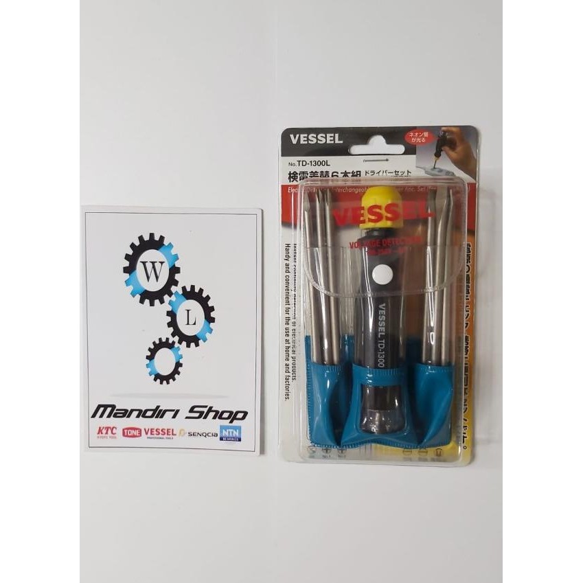 Obeng Te Td1300L Et 6 Pc