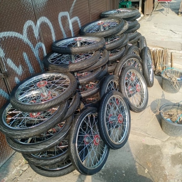 Roda Gerobak Ruji Motor 17Inch & Roda Gletrek Roda Kastor Ban Gerobak Gercep