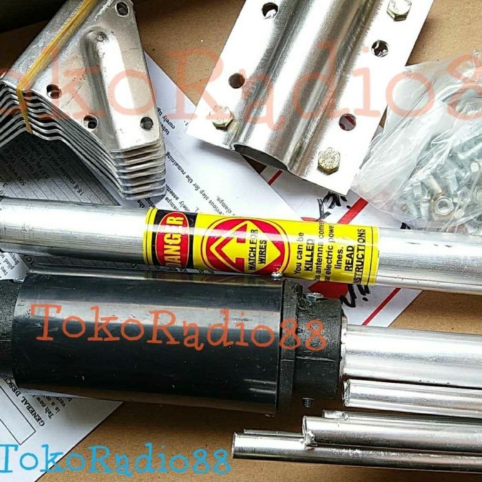 ANTENA TELEX HYGAIN V2R PLAT VHF LOADING BESAR