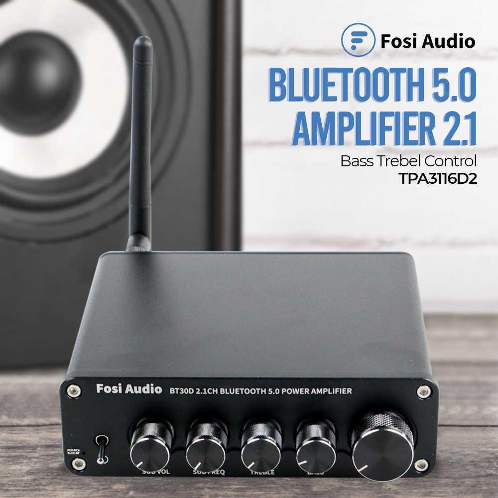 Bluetooth 5.0 Amplifier 2.1 with Bass and Treble Control BT30D Amplifier Headphone Xinyi Headset Str