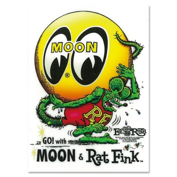 

Rat Fink x MOON Eyeball Sticker