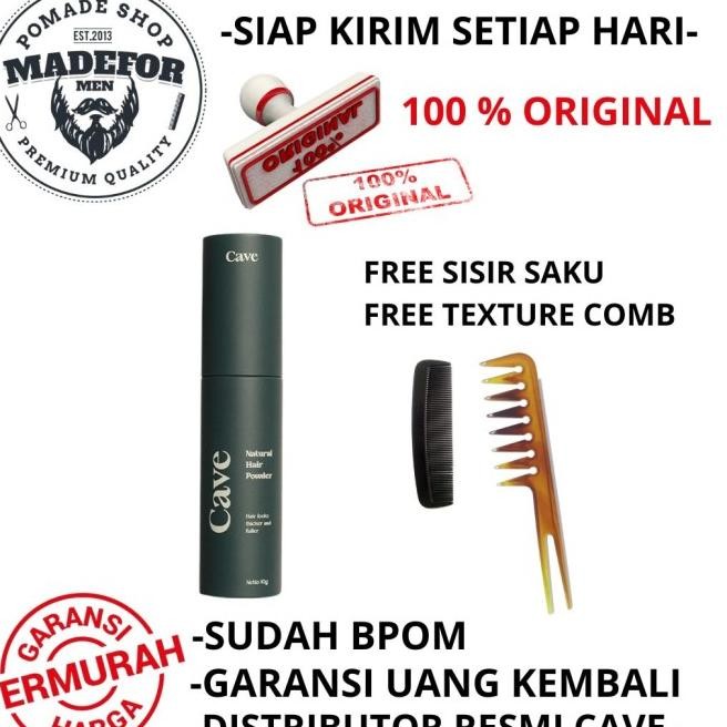 Cave Hair Powder Cave Natural Hair Powder Matte Finih 10Gr Free Iir