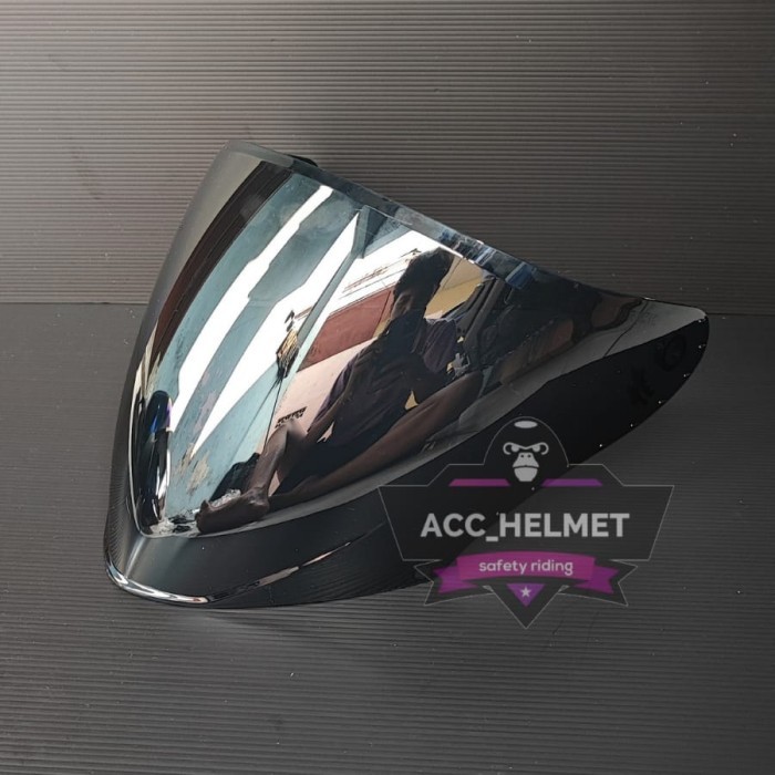 VISOR RSV SV300 FLAT VISOR IRIDIUM HELM RSV SV300 KACA HELM RSV SV 300 NSK