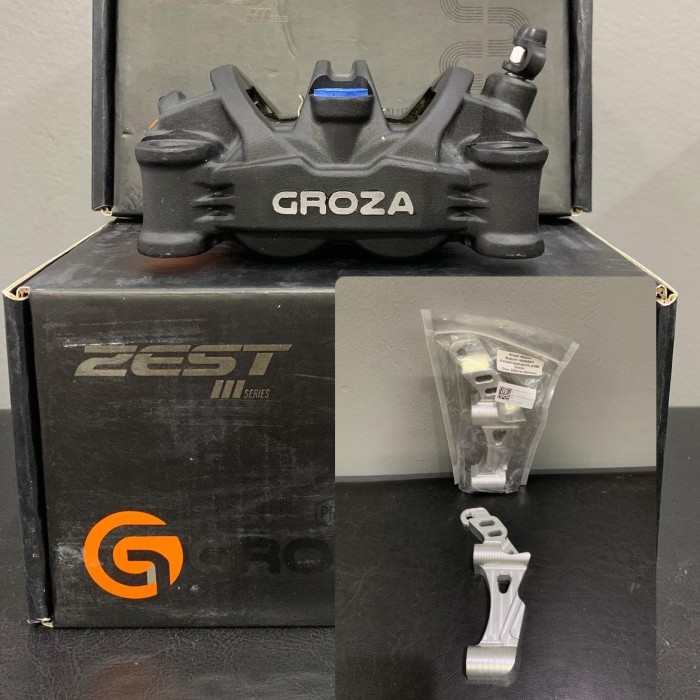 Kaliper Rem Depan Groza Zest Monoblok Disc Brake 260mm Yamaha NMAX