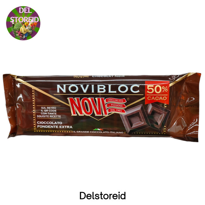 

Novi novibloc fondente (coklat hitam) 150 gr