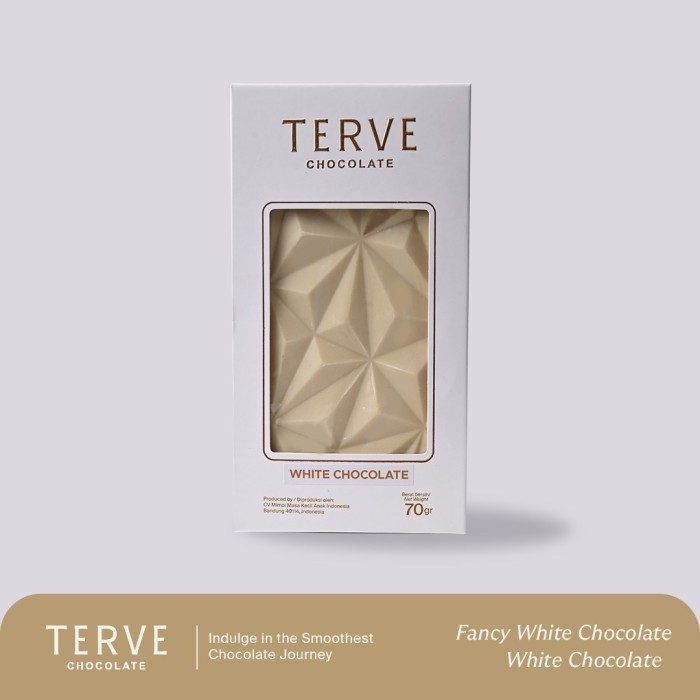 

Terve Fancy White Chocolate Bar - 70 gr