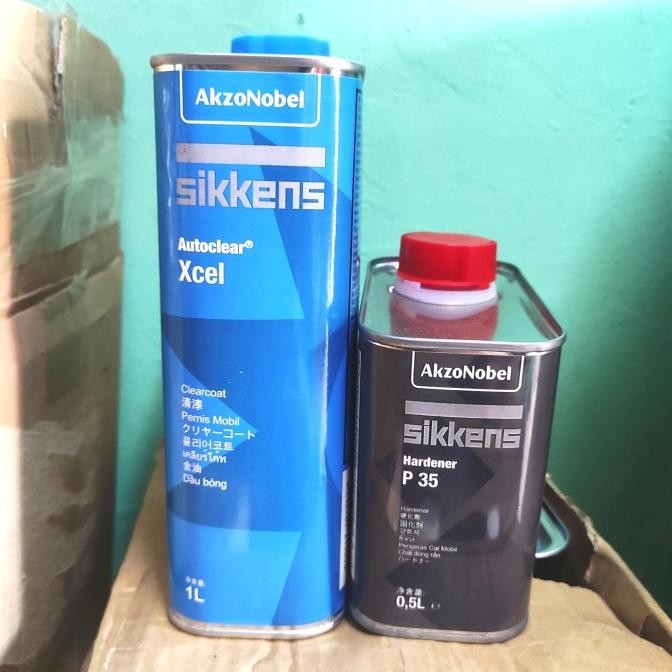 TERBARU - Clear sikkens xcel set hardener / pernis sikkens