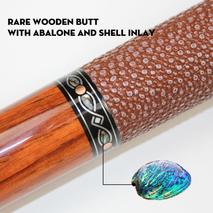 Murah Jflowers JF20-RWF Stick Billiard Shaft Carbon Play Low Deflection 12.5mm Inlay Non COD