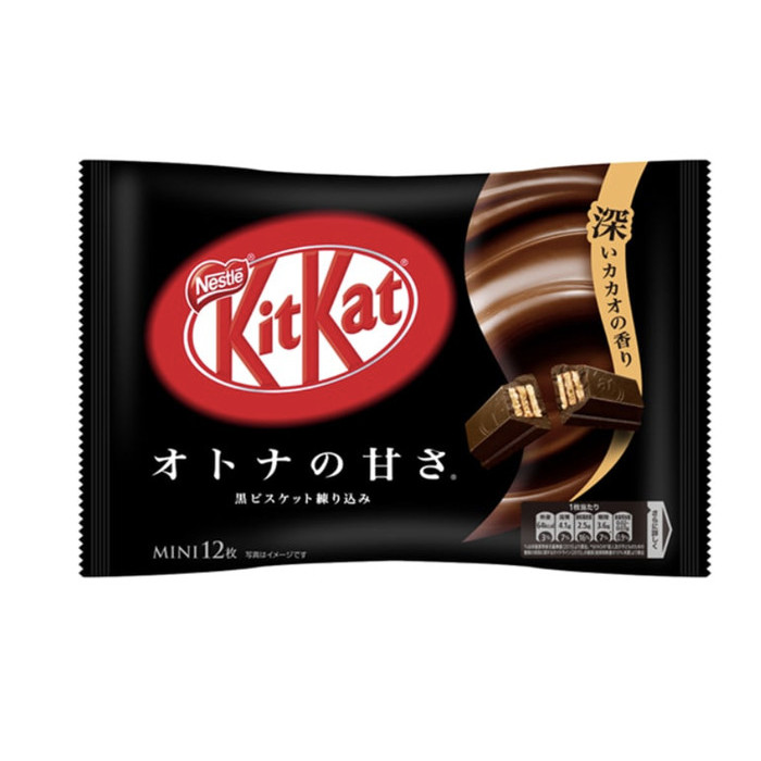 

KITKAT Mini Japan Cokelat Kit Kat Original Dark Chocolate Green Tea