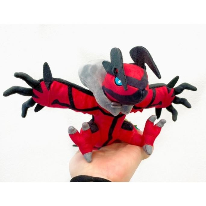 ORIGINAL Pokemon Center Fit Legendary Plush Xerneas Yveltal Boneka X Y SAR