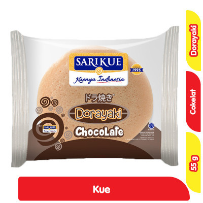 

Sari Kue by Sari Roti Dorayaki Cokelat 55 g