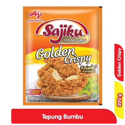 

Sajiku Tepung Bumbu Golden Krispi 200 g