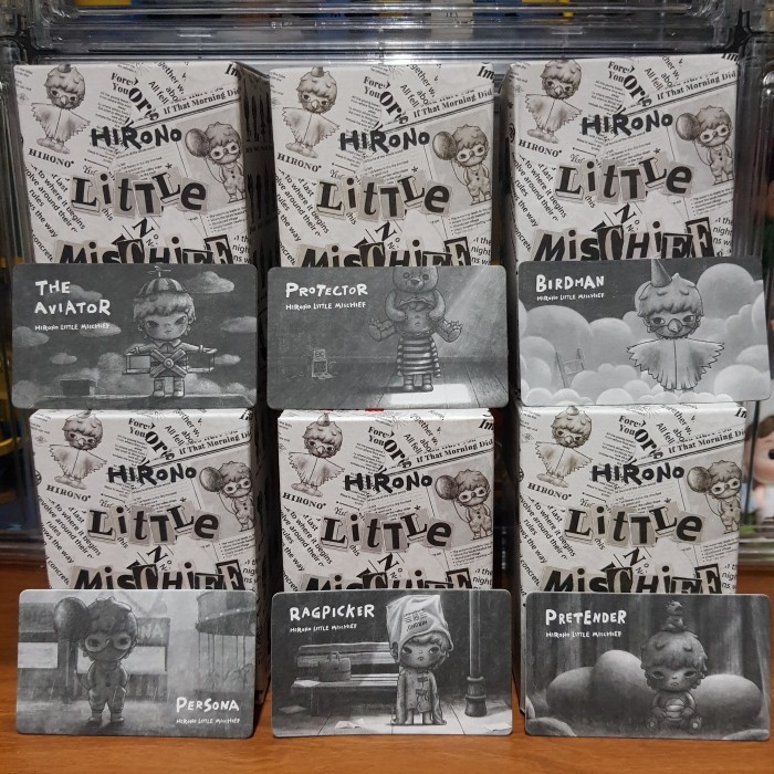 POP MART HIRONO Little Mischief Selected (Pretender & Protector) Figure Blindbox Popmart Original