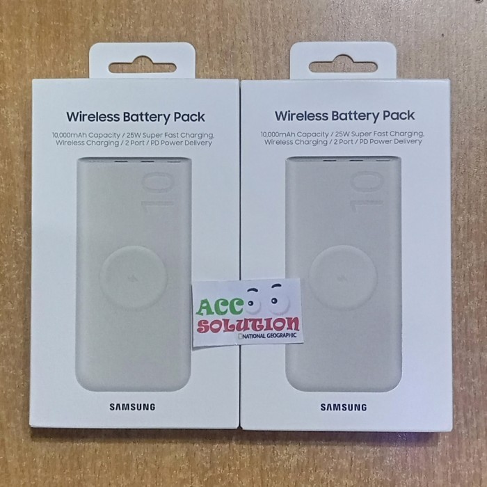 Powerbank Samsung Wireless 25W 25 Watt Original New 2024 Garansi Resmi 1 Tahun - Super Fast Charging