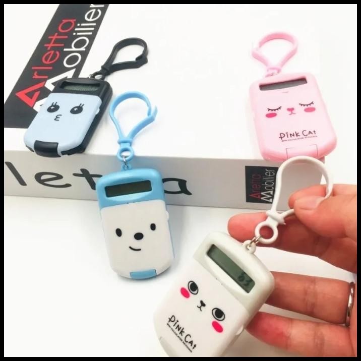 

Kalkulator Mini Gantungan Kunci Lucu Calculator 8 Digit Karakter