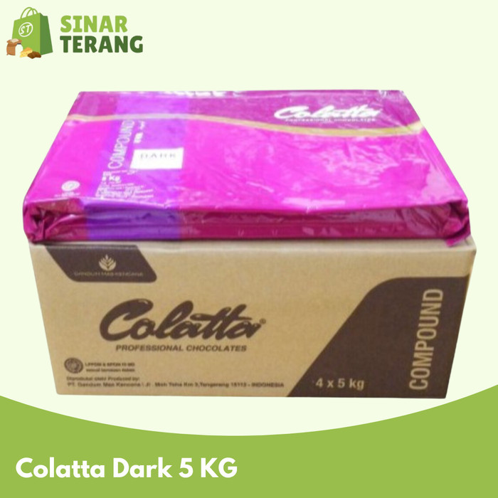 

Colatta Dark Compound 5kg / coklat dcc 5 KG