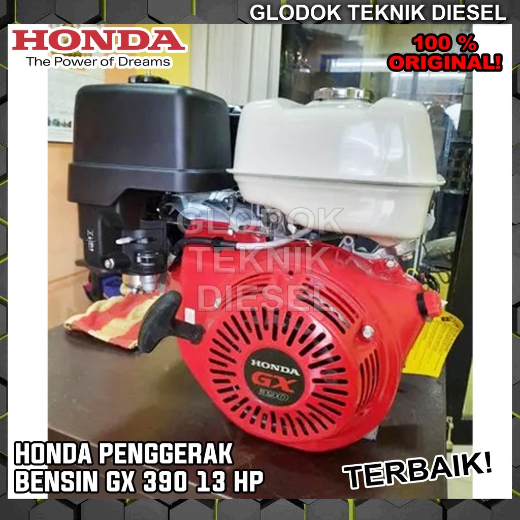 HONDA Mesin Penggerak 13 HP GX 390 Bensin Serbaguna GX390 ORIGINAL TERBAIK