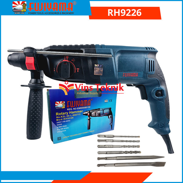 Terlaris Mesin Bor Beton Rh9226 Fujiyama Hammer Drill Rh 9226