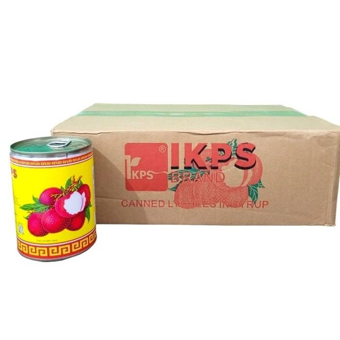 

Buah Sirup Leci Lychee Lechy Lechi Kaleng Syrup Ikps Brand 12 X 567Gram 567 Gram (1 Dus) Terlaris 100 % Original