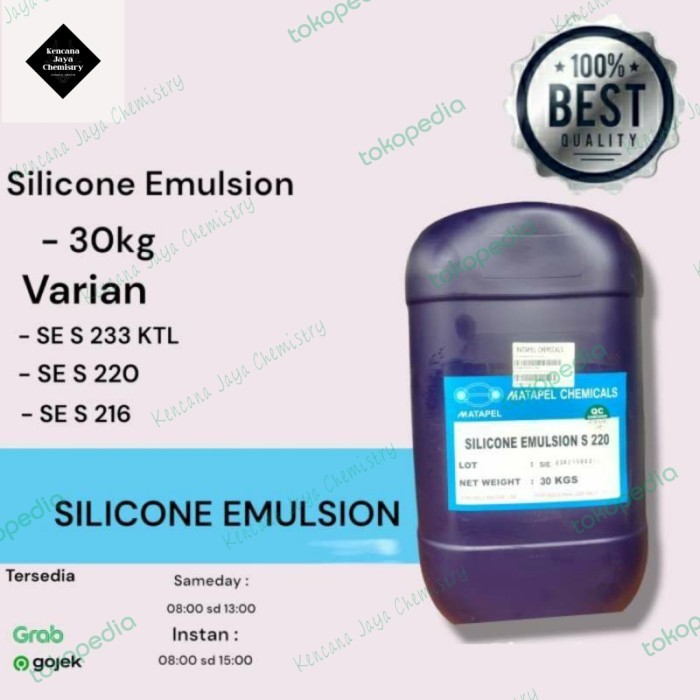 silicon emulsi matapel 30kg s216 / s220 / 233ktl / 220 ktl