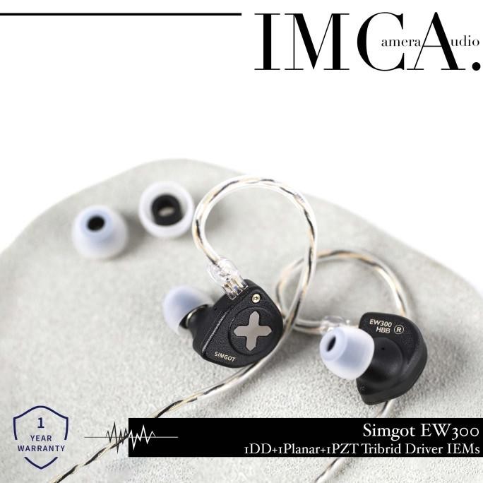Grosir Simgot Ew300 / Simgot Ew 300 1Dd 1Planar 1Pzt Tribrid Driver Iem In Ear Monitor
