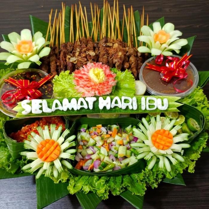 

Tumpeng Sate/ Sate Tampah/Tumpeng Sate Special/Porsi 5-25/Happyyesfood Terbaru 100 % Original