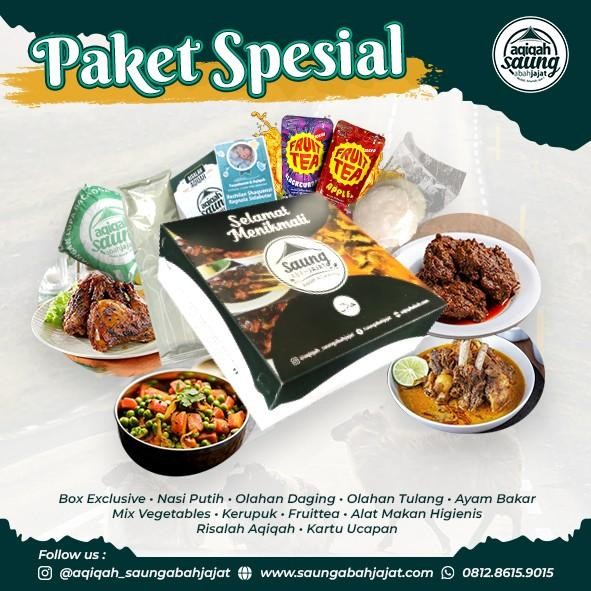 

Paket Aqiqah Spesial_Anak Perempuan 1 Ekor Kambing 50 Box New 100 % Original