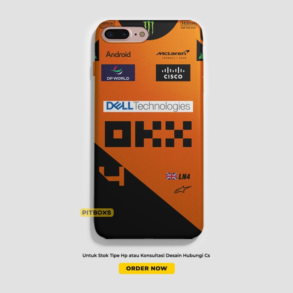 Custom Case F1 McLaren Racing Suit 2024 - PITBOXS